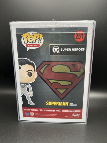 Funko Pop! Superman from Flashpoint #251 Hot Topic Exclusive DC - Picture 3 of 3