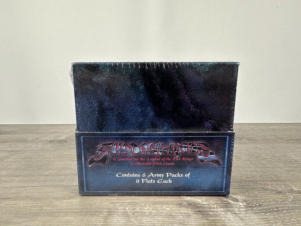 Diskwars: La Leyenda de los Cinco Anillos Tierras Sombrías Caja de Exhibición - 6 Paquetes del Ejército SELLADOS Foto 2 de 4