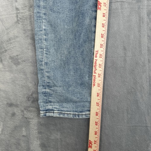 American Eagle Distressed AirFlex Athletic Skinny Jeans Men's Size 28x30 Blue - Picture 11 of 12