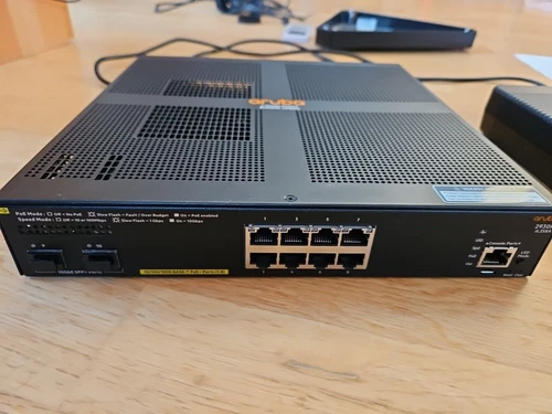 HPE Aruba 2930F 8G PoE+ 2SFP+ Switch (JL258A) - see description