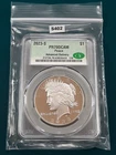 2023 S Proof Silver Peace Dollar! CAC PR70 Advanced Delivery! Nice coin! S402