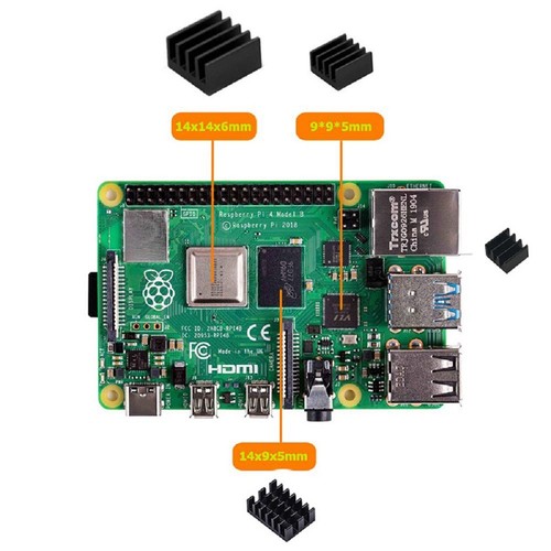 Transparent Case with Cooling Fan for Raspberry Pi 4B - Bild 6 von 11