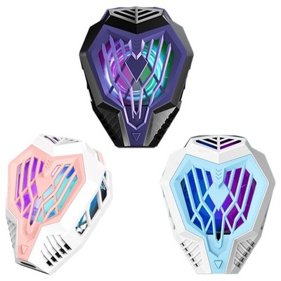 Smartphone Cooling Fan Mobile Phone Radiator ABS for Gaming & Live Streaming