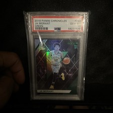 Ja Morant Rookie PSA 10 - 2019-20 Panini Chronicles Recon - Teal #298 RC 