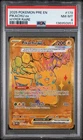 2025 POKEMON PRE EN-PRISMATIC EVOLUTIONS HYPER RARE #179 PIKACHU EX PSA 8