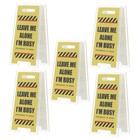 5 Stück lustiger Notizhalter – Schreibtischschild mit Clips zum Thema