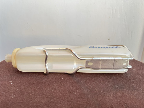 Vintage gebrauchte Campagnolo Aero Trinkflasche & Käfig schöner Zustand Klassiker - Bild 2 von 7