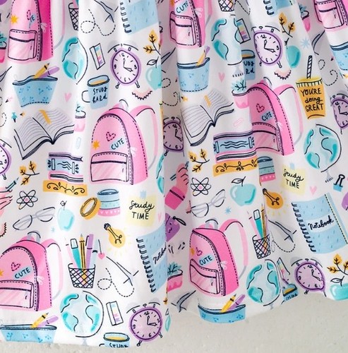 NEW Boutique Back to School Girls Sleeveless Pink Dress - Picture 3 of 9