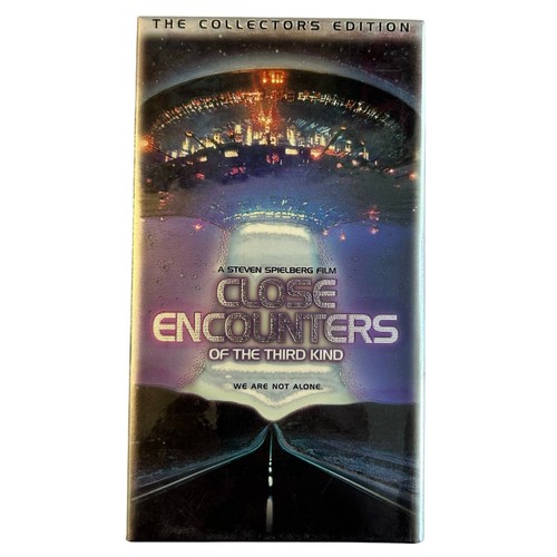 Close Encounters of the Third Kind VHS, 1993 Richard Dreyfuss Collectors Edition - Picture 1 of 3