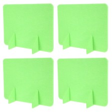  4PCS Desktop Partition: Guard Separate Board Panel - Indoor Room Dividers -