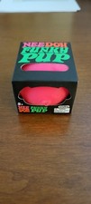 Nee Doh Funky Pup Squeeze Ball Pink Squish Pet Pinch Squeeze