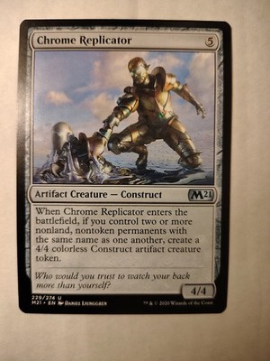 Chrome Replicator (229/274)   Core Set 2021   MTG Magic the Gathering