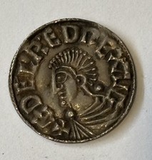 Aethelred II Silver Long Cross Penny