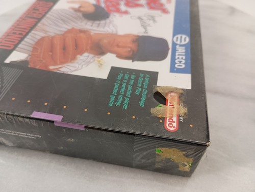 Super Bases Loaded Super Nintendo SNES JALECO Factory SEALED NIB - Picture 5 of 14