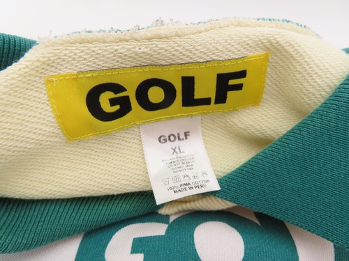 Golf Wang x Tyler The Creator Cream Pullover Longsleeve Polo XL - Picture 3 of 7