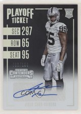 2016 Panini Contenders Playoff Ticket /199 Jihad Ward #122 Rookie Auto RC