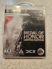 Medal of Honor -- Limited Edition (Sony PlayStation 3, 2010)