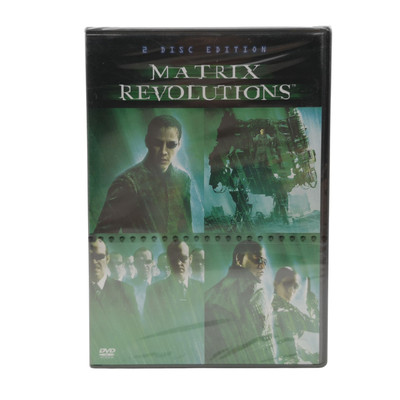 Matrix Revolutions - 2 Disc Edition-  Keanu Reeves auf DVD - NEU OVP