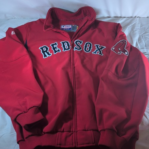 Men's Majestic MLB Authentic Collection Boston Red Sox Full Zip Jacket Sz XL - Picture 1 of 9