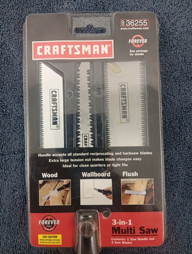 Craftsman 3-in-1 Multi Saw 9 36255 NEW SEALED  - Picture 2 of 6