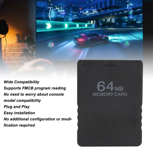 (64MB)Memory Card For PS1 Portable Memory Card Stick Plug And Play Thick - Photo 3 sur 12