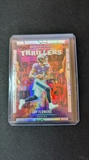 Zay Flowers 2024 Rookies & Stars Thrillers Prizm No. T-ZFS Baltimore Ravens 