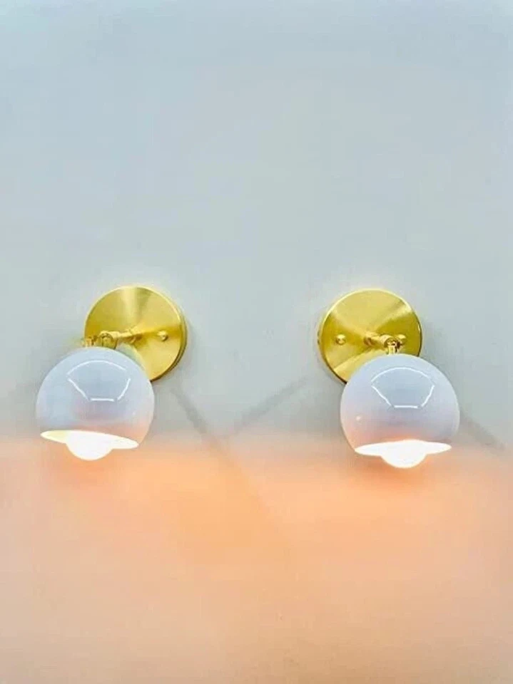 Par de apliques de pared Stilnovo italiano Diabolo años 50 mediados de siglo X-mass Foto 2 de 4