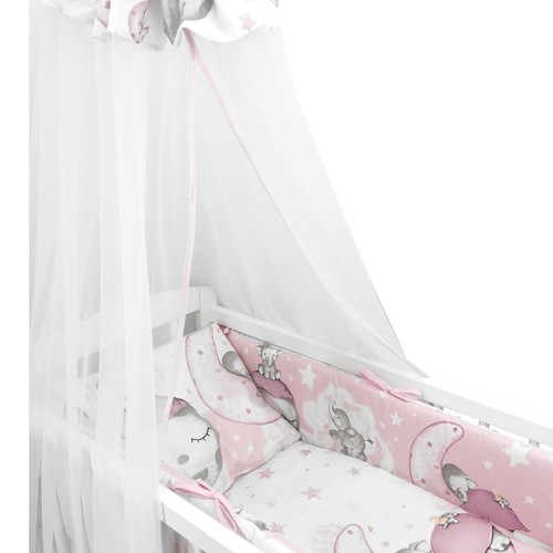 Wiegenset Bettwäsche Set 6-tlg für Babywiege in vielen Designs - Bild 49 von 54
