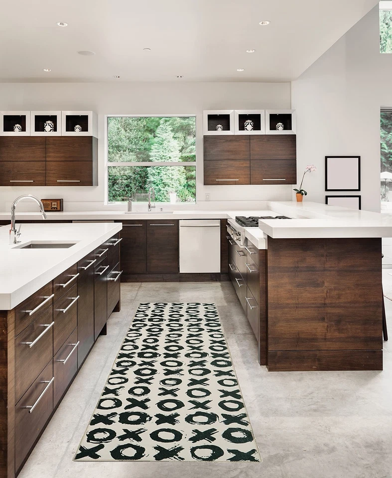 Linon Home Decor Products The Anywhere Washable Rug Boden Ivory & Black 2' X ... - Image 4 of 4