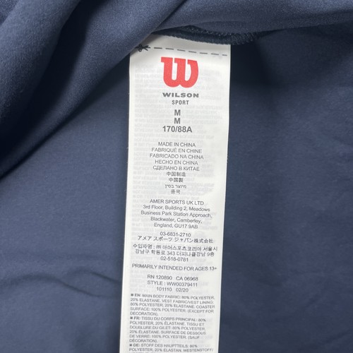 Nuevo con etiquetas Vestido Wilson Singles Para Mujer’s M Azul Marino Transpirable Tenis/Pickleball Elastizado $98 - Imagen 7 de 7