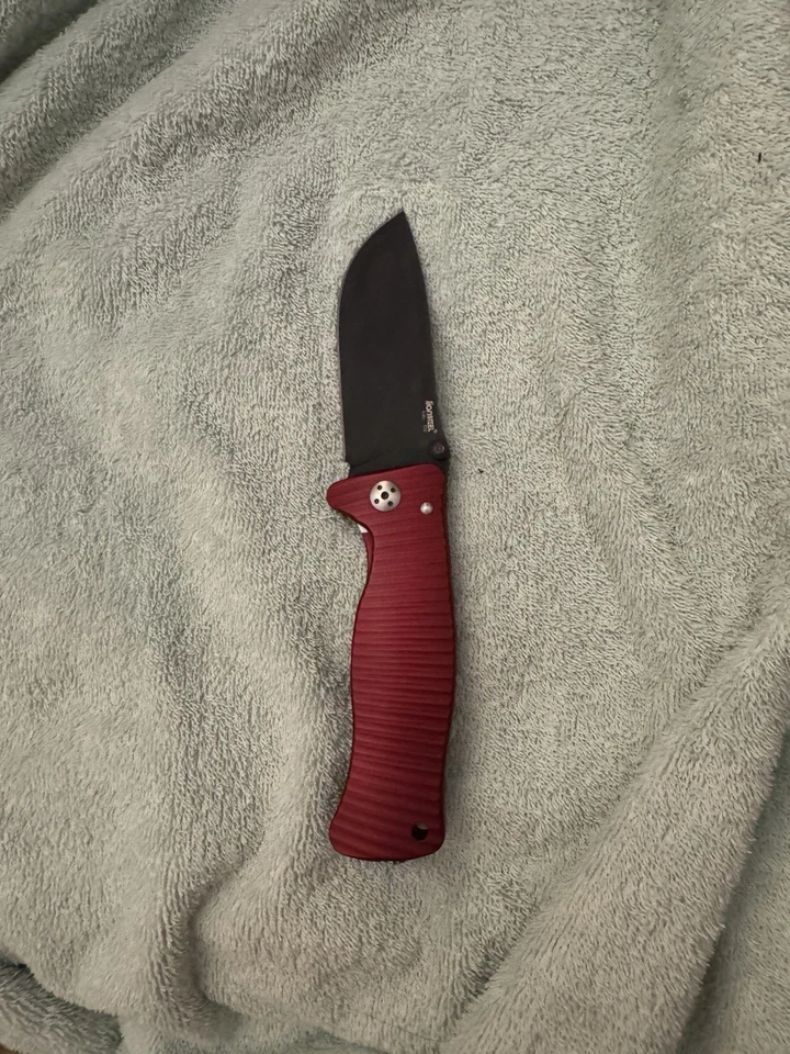 Lionsteel Knife - SR-1A RB w/ D2 Tool Steel, Moletta Design, Excellent EDC - Image 4 of 4