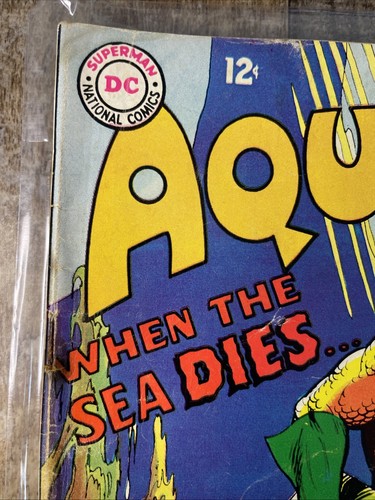 DC Comics Aquaman When The Sea Dies Comic Book Feb 1968 #37 - Picture 3 of 6