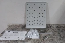 Dynalon 259184 24 x 17 x 17 In White Wall Mount Laboratory Drying Rack