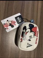 NWT Disney Primark Minnie Mouse Initial Coin Purse Letter A