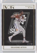 2020-21 Panini Noir Association Edition Gold 9/10 DeAndre Ayton #49 s3g