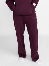 COMFRT You Matter Straight Leg Sweatpants in Plum - Size XL