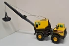 Vintage Tonka Metal Turbo Diesel Truck Clam Bucket Crane