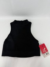 Capezio The Dancemaker Women's Seamless Ribbed Crop Top Dance Wear NWT Med/L