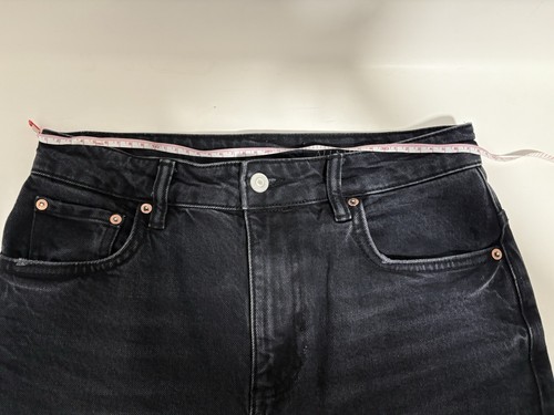 All-saints Becca Raw Hem Flare Leg Jeans Sz25 MSRP: $199 - Picture 9 of 11