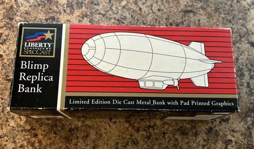 Peanuts MetLife Snoopy Diecast Blimp limited edition Hidden bank Liberty - Bild 19 von 20