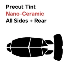 Precut Window Film Car Nano Ceramic Any % Tint for Chevrolet Blazer EV 2024-2026