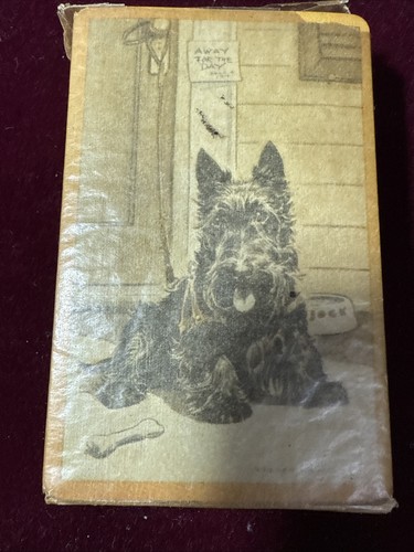 Scottish Terrier Spielkarten Zellophan geöffnet mit Stempel US Playing Card Co. - Bild 4 von 7