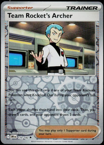 170/182 Team Rocket's Archer  - Destined Rivals – Reverse Foil  - NM/M