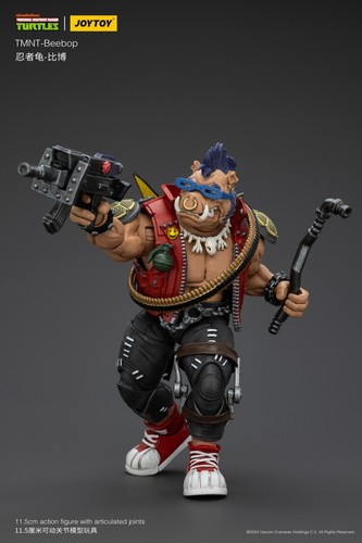 JOYTOY TURTLES TMNT-Beebop 1/18 JT8476 Soldier Model Toys Action Figure Gift - Picture 9 of 11