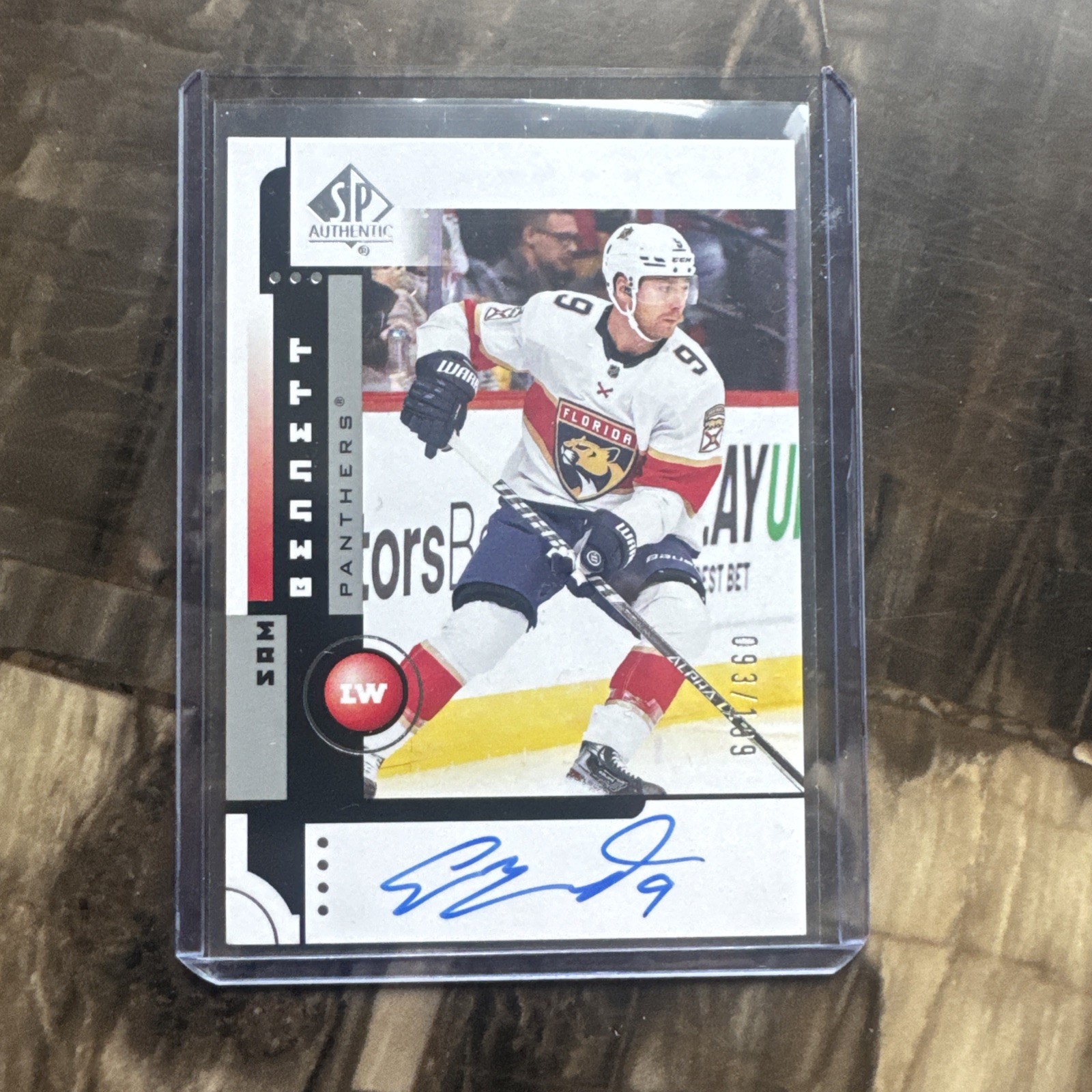 2024-25 SP AUTHENTIC ‘21-22 UPDATE SAM BENNETT RETRO SP AUTO 093/199