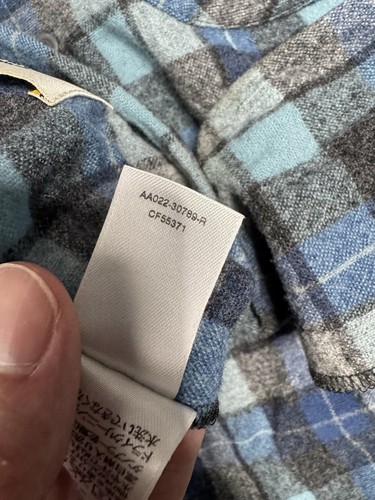 Pendleton Limited Edition Beach Boys Wool Board Shirt Large Blue Plaid *See Pics - Picture 18 of 22