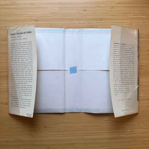 Across the Sea of Stars OMNIBUS Arthur C Clarke 1959 HC Harcourt Vintage SF - Picture 7 of 13