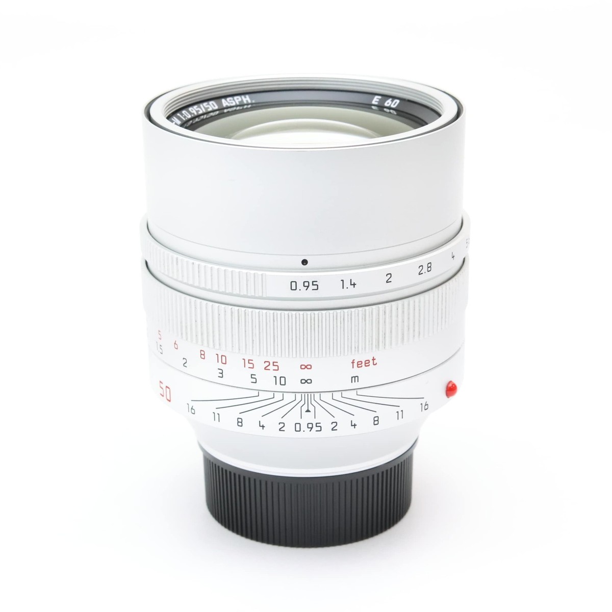 Leica Noctilux M50mm F/0.95 ASPH. Silver #215 | eBay