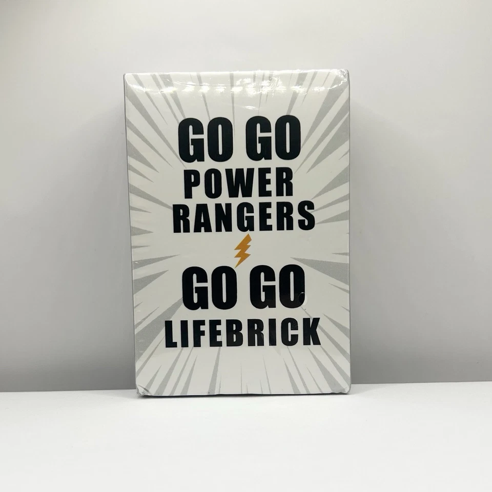 LEGO LifeBrick Mighty Morphin Power Rangers White Ranger Minifigure NEW SEALED - Image 2 of 4