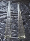 Thin Flower Vase Large Clear Glass double Flower Vase Bottle